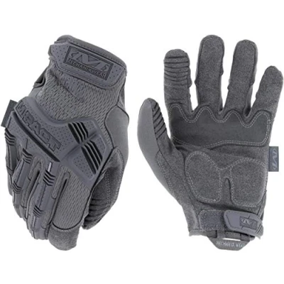 Obrázek Mechanix Wear: M Pact Wolf šedé taktické pracovní rukavice dotykové, ochrana proti nárazu, absorbují vibrace (X Large, šedé)