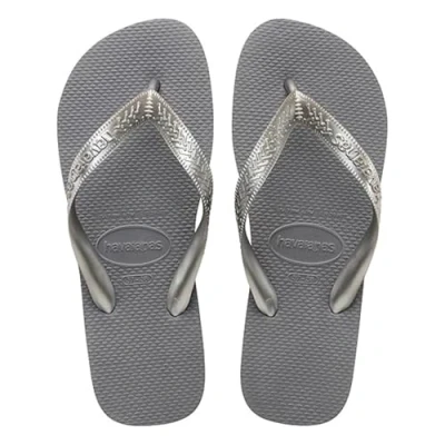 Obrázek Havaianas Tiras Sandály s odděleným palcem, Ženy, Velikost: 41 42, Steel grey Umělé vlákno
