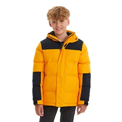 Obrázek Killtec Jungen Kow 31 Bys Qltd Jckt Steppjacke mit Kapuze, Gelb, 152 EU