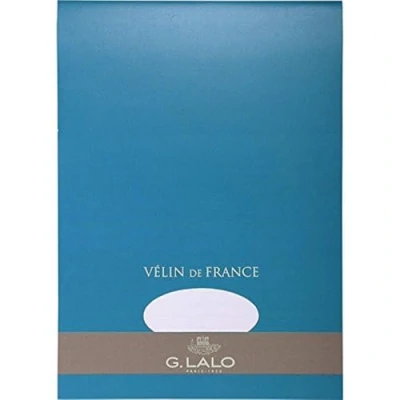 Obrázek G. Lalo 13000L Blok na psaní Vélin de France (DIN A4, 21 x 29,7 cm, 50 listů, 100 g) bílý
