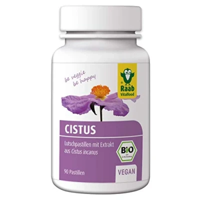 Obrázek Rába Vitalf Pinewood Cistus Pastillen BIO 90 kusů, 1 balení (1 x 0.043 kg)