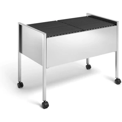 Obrázek Durable Eco závěsný vozík 100 Duo, stříbrný, 308223