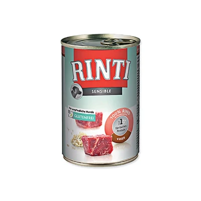 Obrázek Konzerva RINTI Sensible hovězí a rýže 400g