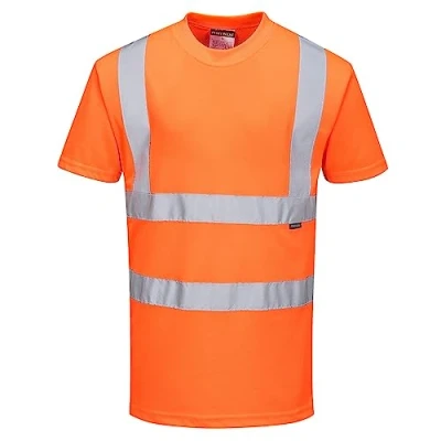 Obrázek Portwest RT23 vysoce viditelné železniční tričko oranžové, 4XL