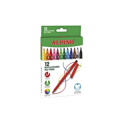 Obrázek Alpino AR001002 Pack 12 Značkovačů barevně tříděné