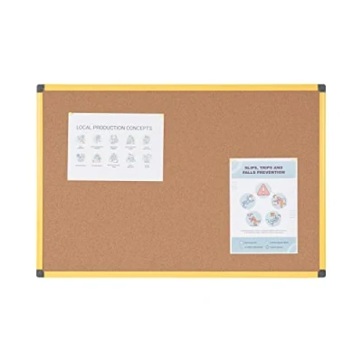 Obrázek Bi Office korek tabule nástěnka Ultrabrite 90 x 60 cm