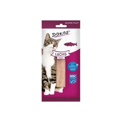Obrázek DOKAS Cat Filet z lososa 22g