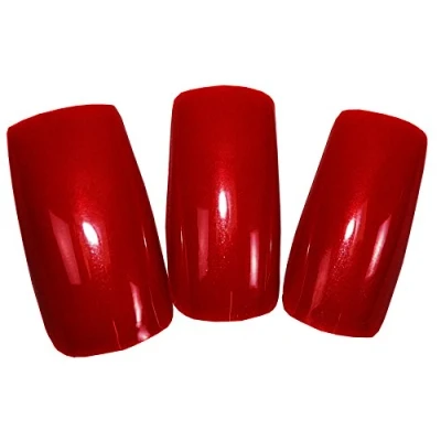 Obrázek World Of Nails Design pro Full Size Tips vínově červená 100 kusů v Tipbox