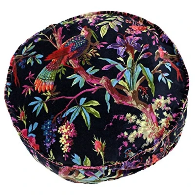 Obrázek Paoletti Paradise 50X12 RD C/CASE Black, Baumwolle, Schwarz, 50x12cm