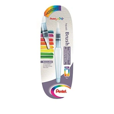 Obrázek Pentel XFRH/1 MH Aquash štětec na vodní nádrž s vysoce kvalitním nylonovým hrotem, plochý (střední)
