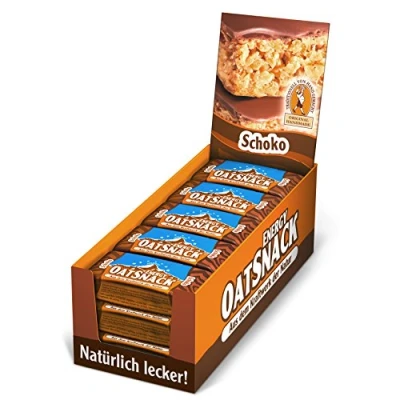Obrázek Energie OatSnack, Přírodní tyčinky ručně vyrobené, Čokoláda, 15x65g, 1 balení (1 x 975g)
