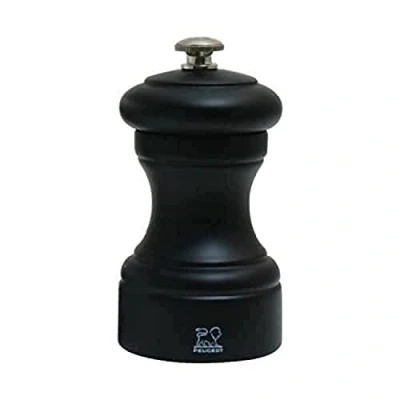 Obrázek PEUGEOT 22730 Bistro mlýnek na pepř dřevo, 5 x 10 cm, matná černá