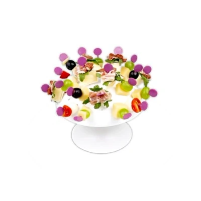 Obrázek chg Doplněk ke stolu, plast, bílý, v = 13,5 cm, d 18 cm 9920 60