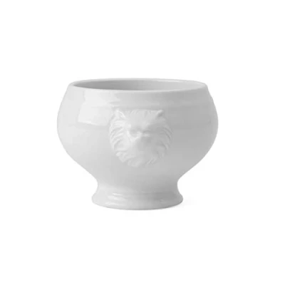 Obrázek Holst Porzellan Lví hlava teréna 0,35 l, porcelán, bílý, 11 cm, 6, LK 030 FA1, 0,30 l