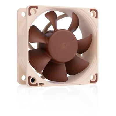 Obrázek Noctua NF A6x25 FLX, tichý prémiový ventilátor, 3pólový (60 mm, hnědá)
