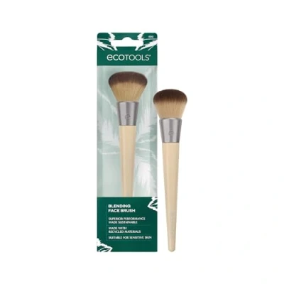 Obrázek EcoTools Blending Face Makeup Brush, For Liquid &amp; Cream Foundation, bronzer, Blush, Multipurpose Dense, Synthetic Bristles, Eco Friendly, Cruelty Free Vegan, 1 Count