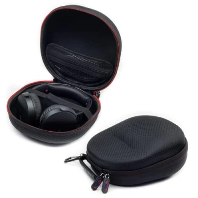 Obrázek Digicharge Tasche Kopfhörer Etui für Sony, JBL, Beats, Bose Over Ear Headphones, Inzone, SteelSeries Nova Arctis Prime, Mpow, Beexcellent, Logitech Gaming Headset Case Tragetasche 19x23cm