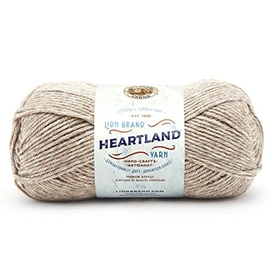 Obrázek Lion Brand Yarn (1 skein 136 110BB Yarn, Lake Clark Heartland, ostatní, 10. 89 x 22. 95 cm, 230