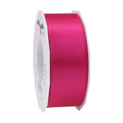 Obrázek PRÄSENT C.E. Pattberg Satin Magenta, 25 m Satinband zum Einpacken von Geschenken, 40 mm Breite, Geschenkband Dekorieren &amp; Basteln, Dekoband, Anlass