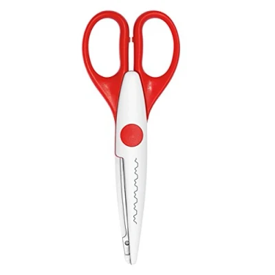 Obrázek Wedo 771906 kreativní nůžky (s W, 16 cm velké) rukojeti Oranžová