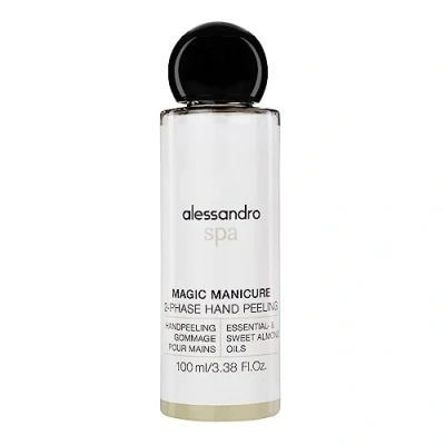 Obrázek alessandro Spa Magic Manicure 2fázový peeling Handpeeling / péče o ruce s mandlovým olejem, 100 ml