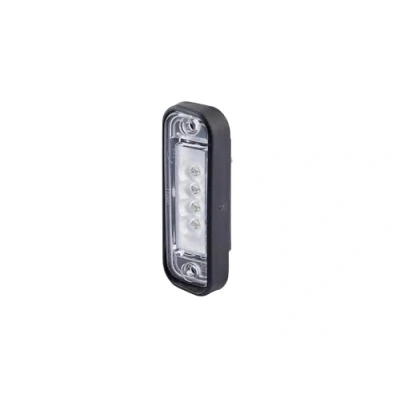 Obrázek HELLA 2KA 010 278 311 osvětlení SPZ registrační značky přívěs LED 12V montáž/šroubové připojení CCC/ADR/GGVS Barva světelného panelu: čiré zástrčka: plochá zástrčka
