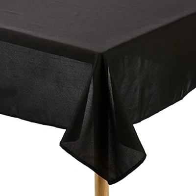 Obrázek Soleil d&#039;ocre Ubrus odpuzující skvrny, polyester, černý, 140 x 240 cm