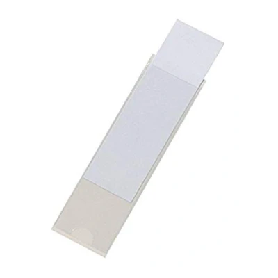 Obrázek Durable Samolepicí taška Pocketfix pro zasouvací štítky, 100 x 30 mm, 10 kusů, transparentní, 807319