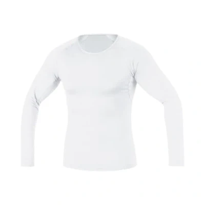 Obrázek GORE Wear Prodyšné pánské termotričko M Base Layer Thermo Long Sleeve tričko, XL, bílé, 100318