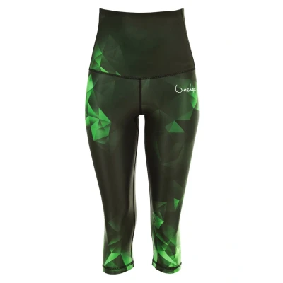 Obrázek Winshape HWL202 Brilliant HIGH Waist 3/4 sportovní kalhoty, Ženy, Velikost: XXL, Emerald