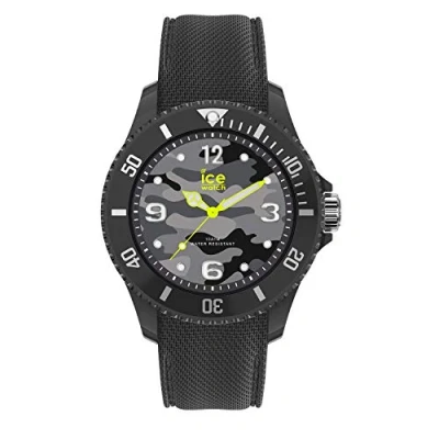 Obrázek Ice Watch Bastogne Anthracite Graue Herren/Unisexuhr mit Silikonarmband 016292 (Medium)