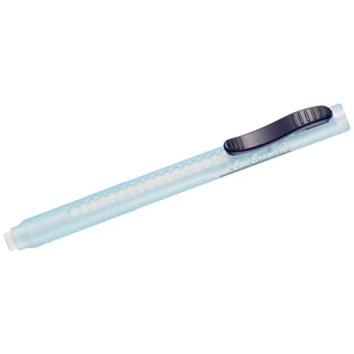 Obrázek Pentel ZE11T C ClicEraser 2&quot; mazací tužka, doplnitelný ZER 2, kryt poloprůhledný modrý, 1 kus