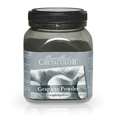 Obrázek Cretacolor Grafitový prášek, 150 g v plastové dóze