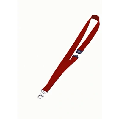 Obrázek Durable Textilní pásek (s bezpečnostním uzávěrem, 44 x 20 mm) balení à 10 kusů, červený, 813703