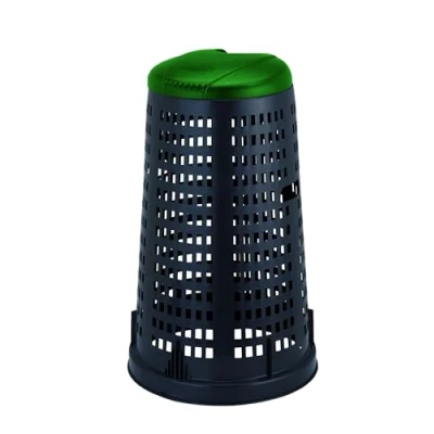 Obrázek Stefanplast Trespolo Trestle Bin, plast, zelená/černá, 100 l