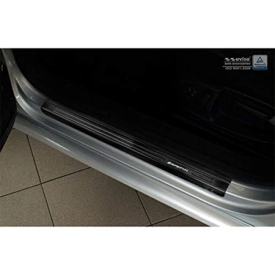 Obrázek Autostyle 2/21004 Černá Litinový nástupní lišty Seat Ateca 2016 4dílné, Black