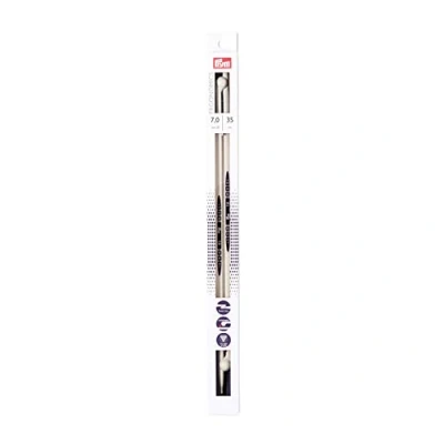 Obrázek Prym Ergonomics pletené jehlice, plast, tloušťka jehly 7 mm, délka 35 cm, vícebarevná, 1 pár
