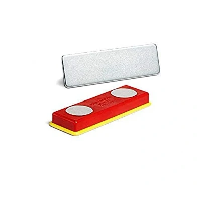 Obrázek Durable Magnetická sada a kovové destičky, 10 kusů, červená/žlutá, 891700