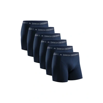 Obrázek Danish Endurance 6 PACK Classic Trenýrky, Muži, Velikost: Large, Navy blue