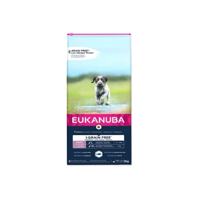Obrázek EUKANUBA Grain Free Puppy Large &amp; Giant Ocean Fish 12kg