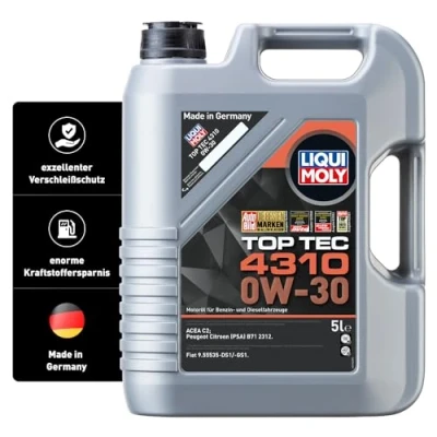 Obrázek LIQUI MOLY Top Tec 4310 0W 30 5 L Syntetická technologie motorového oleje Č. výr.: 3736