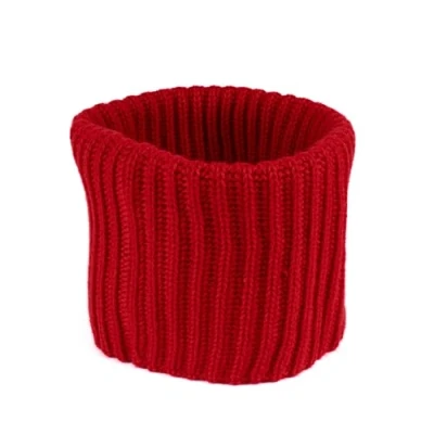 Obrázek ENEA CASHMERE Halswärmer aus Merinowolle, rot, One size