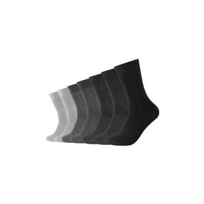 Obrázek camano Comfort IN BOX 7 PACK Ponožky, Velikost: 39 42, Dark grey mix