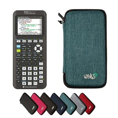 Obrázek CALCUSO úsporný balíček tyrkysový s grafickou kalkulačkou TI 84 Plus CE T Python Edition
