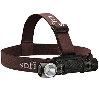 Obrázek Sofirn SP40 LED čelovka 1200 Lumen CREE XPL s baterií 18650 a magnetem pro Outdoor Explo Jagd
