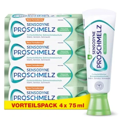 Obrázek Sensodyne ProSchmelz denní zubní pasta, 75 ml, pasta pro pokročilou ochranu skloviny posiluje, chrání, chutná