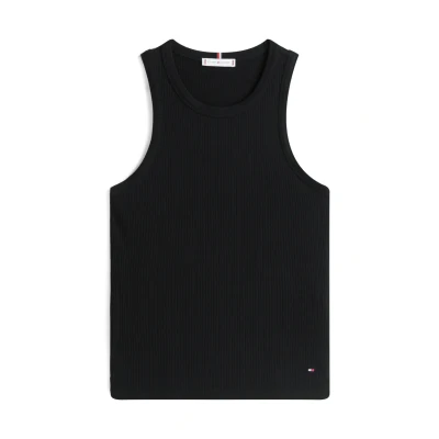 Obrázek Tommy Hilfiger SLIM TANK Top, Ženy, Velikost: Medium, Black