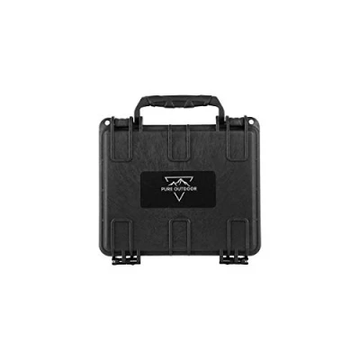 Obrázek Monoprice Wetterfeste Hartschalenkoffer mit anpassbarem Schaumstoff, 17,8 x 15,2 5,1 cm, Schwarz Pure Outdoor Collection