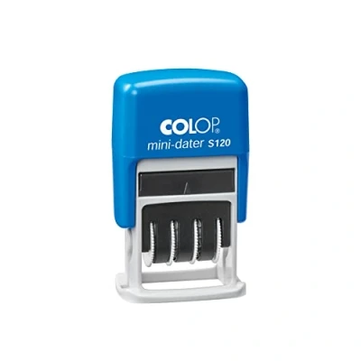 Obrázek COLOP S120 Mini Dater, barva otisku černá, datum NĚMECKÝ, malý