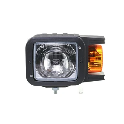 Obrázek HELLA Halogenový světlomet 12V / 24V referenční číslo: 10 ECE žlutý levý 1EA 007 108 011